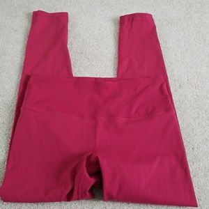 Pink 90 degree by reflex high waisted legginhs